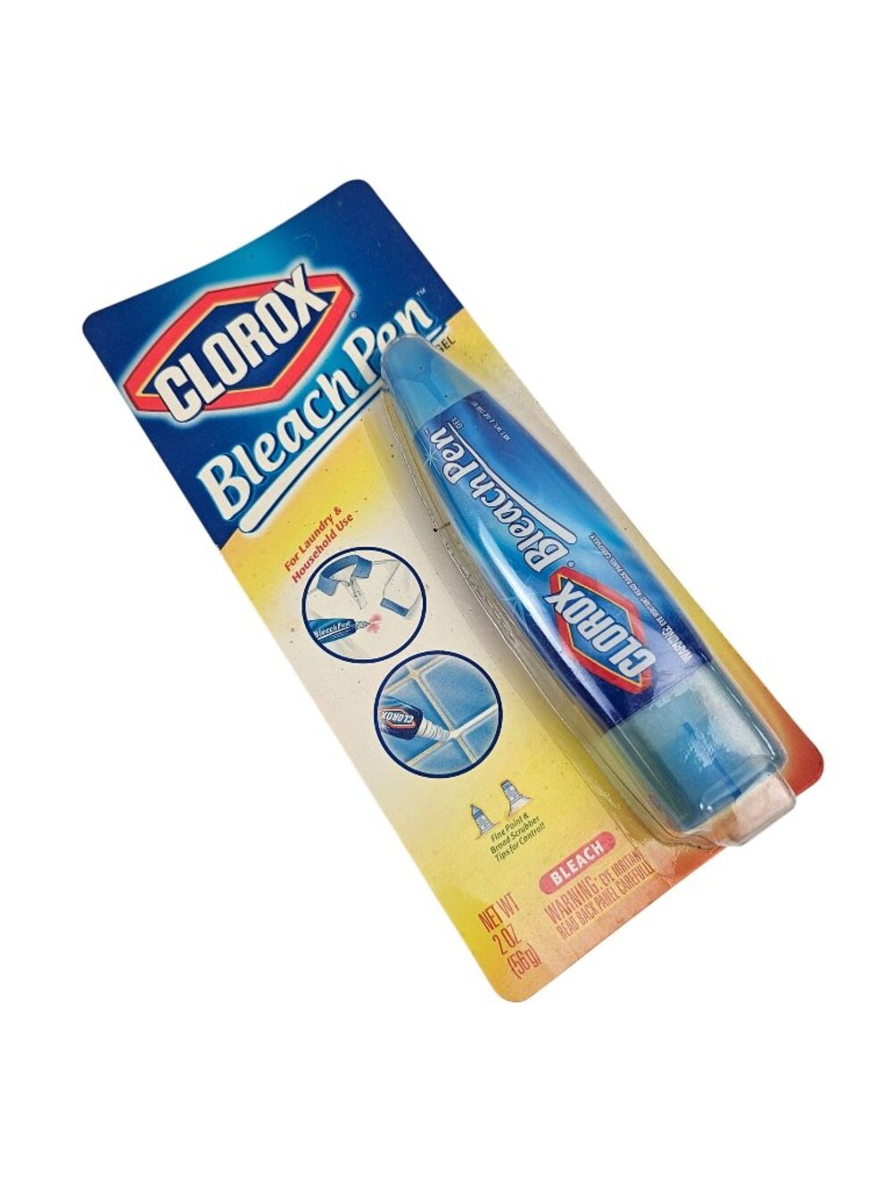 Clorox Bleach Pen Dual Tip Laundry Household Use NIP Vintage Discontinued